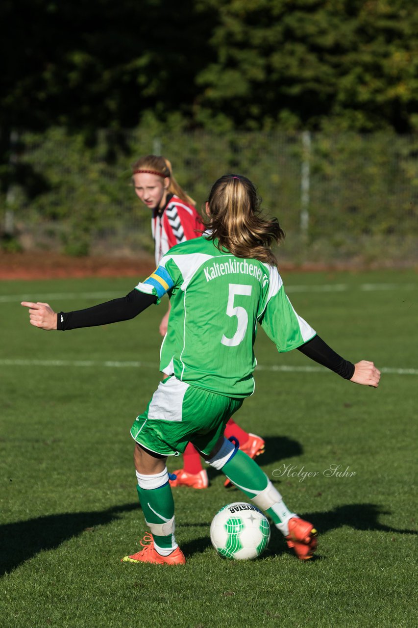 Bild 195 - C-Juniorinnen Kaltenkirchener TS - TuS Tensfeld : Ergebnis: 8:1